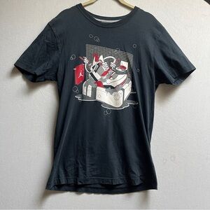 Jordan Graphic Sneaker T-Shirt Sz M